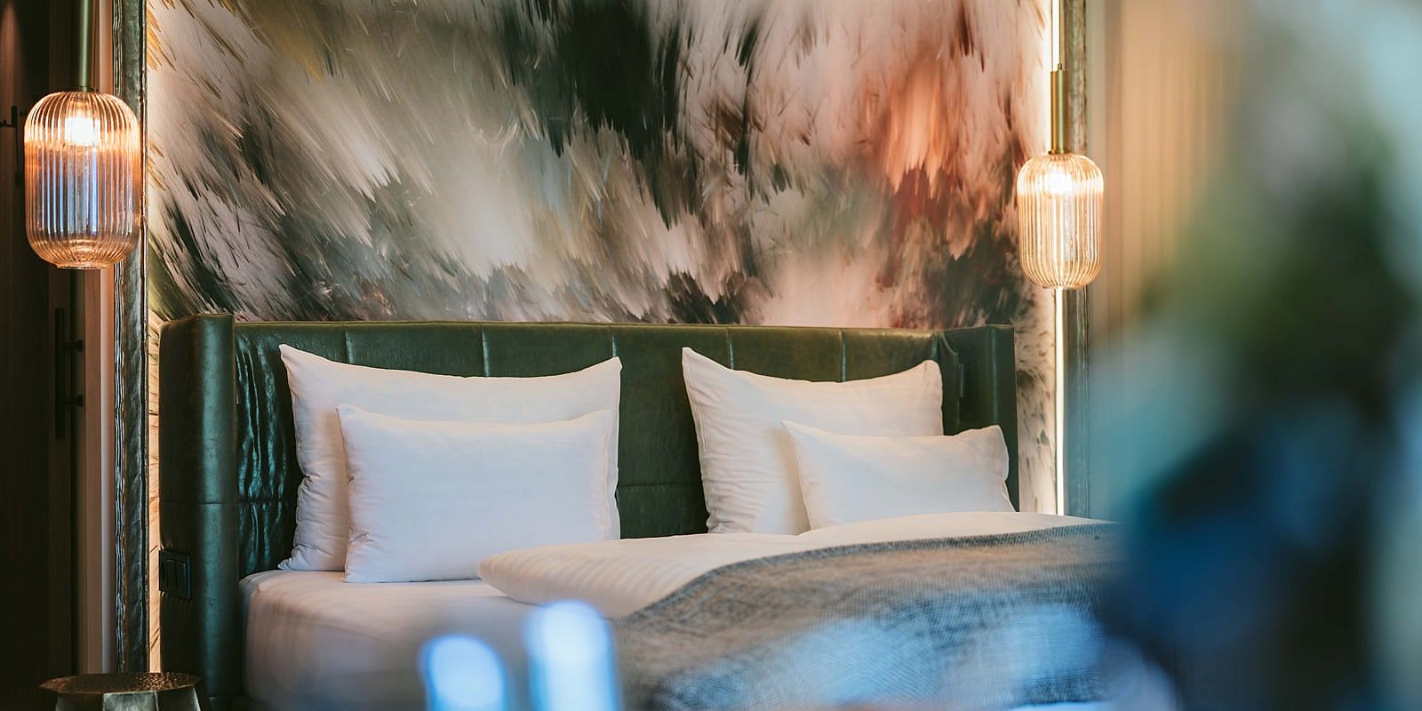 Vier-Studios-Restaurant-Schlafzimmer